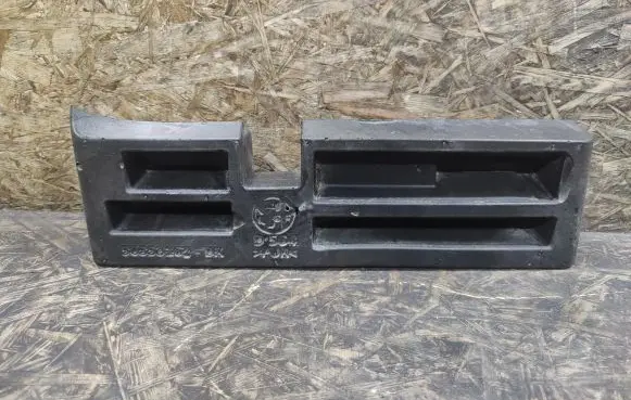 Front bumper foam support bar