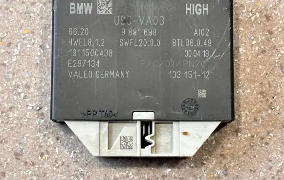 BMW X4M F98 Parking PDC control unit/module 9891698
