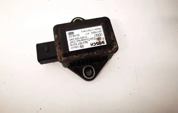 Volkswagen Phaeton ESP acceleration yaw rate sensor 8E0907637A