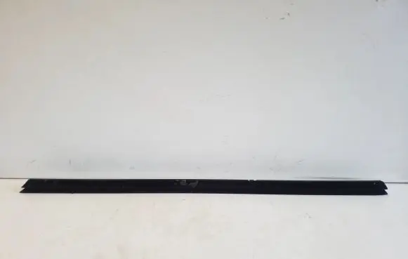 Front door glass trim molding