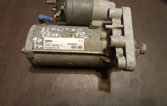 Citroen Berlingo Starter motor 9662854180 TS22E26 29H93985KT