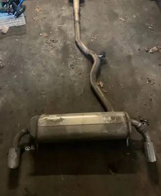 BMW 3 G20 G21 Muffler/silencer 9454939