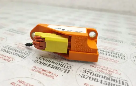Airbag deployment crash/impact sensor