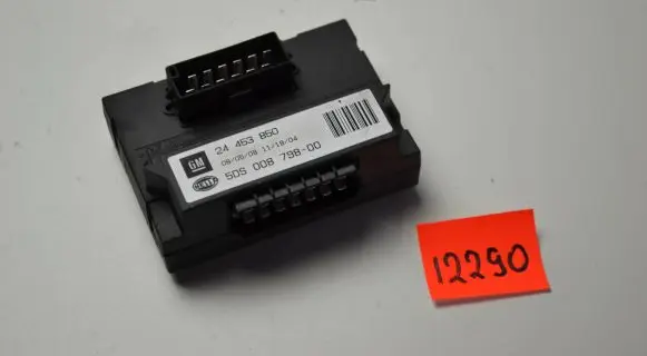 Opel Zafira B Tow bar trailer control unit/module 24453850 5DS00879800