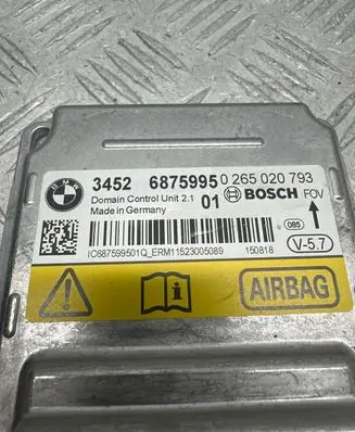 BMW X5 F15 Airbag control unit/module 6875995 34526875995 0265020793