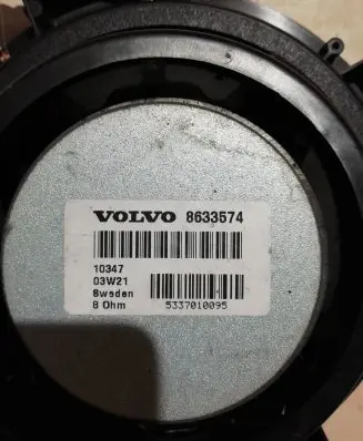 Volvo S60 Front door speaker 8633574