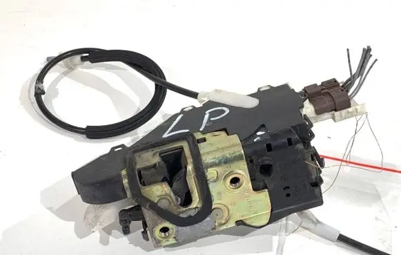 Peugeot 407 Front door lock 9656633080