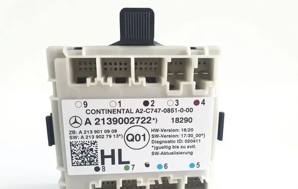 Mercedes-Benz E W213 Door control unit/module A2139002722 A2139010908 A2139027913