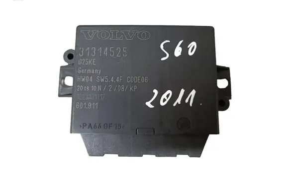 Volvo S60 Parking PDC control unit/module 31314525 1022401117 601911