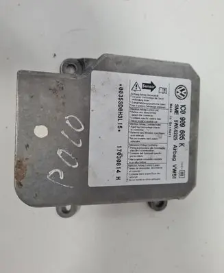 Volkswagen Polo IV 9N3 Airbag control unit/module 1C0909605K