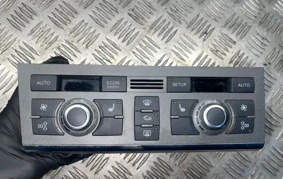 Audi A6 S6 C6 4F Climate control unit 4F1820043J 4F0910043 5HB00883304