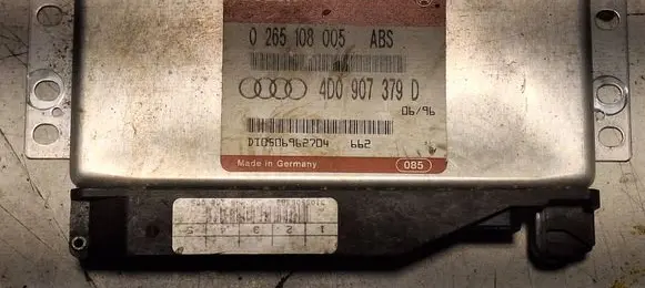 Audi A6 S6 C5 4B ABS control unit/module 0265108005 4D0907379D DI0506962704