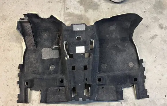 BMW X3 G01 Front floor carpet liner 7948296 794829604