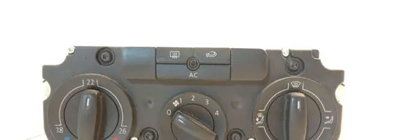 Volkswagen Touran I Climate control unit 537011CF 74730960
