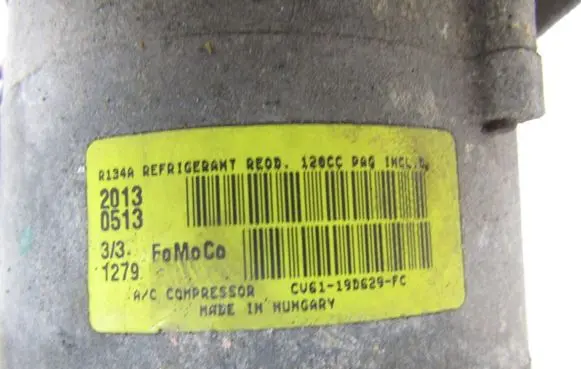 Ford Focus Air conditioning (A/C) compressor (pump) cv6119d629fc