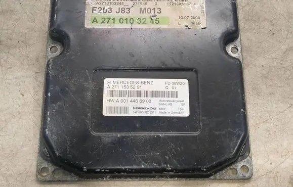 Mercedes-Benz CLC CL203 Engine control unit/module A2711535291 5WK90582 A0014466902