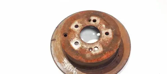 Hyundai Santa Fe Rear brake disc neventiliuojamas