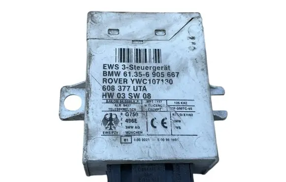 BMW 3 E46 Immobilizer control unit/module 61356905667 6905667