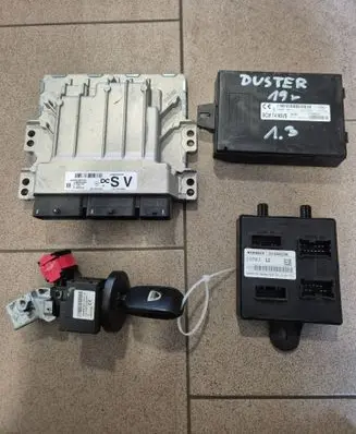 Dacia Duster II Engine ECU kit and lock set A3C0244610101 237104412S 237101339S