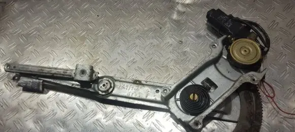 Sliding door window regulator with motor