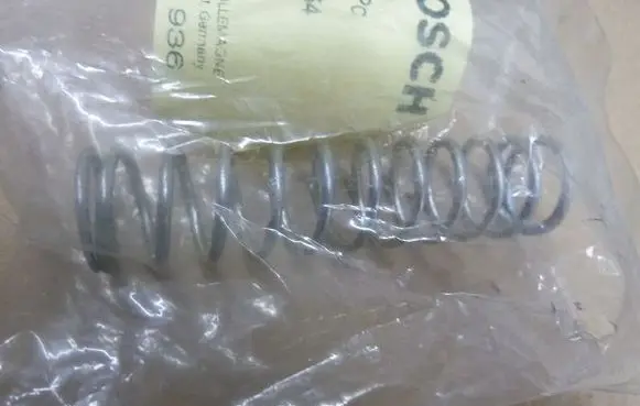 Front coil spring