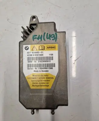 BMW 5 F10 F11 Airbag control unit/module 9239985