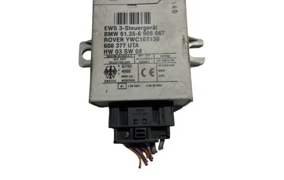 BMW 5 E39 Immobilizer control unit/module 6905667 61356905667 YWC107130