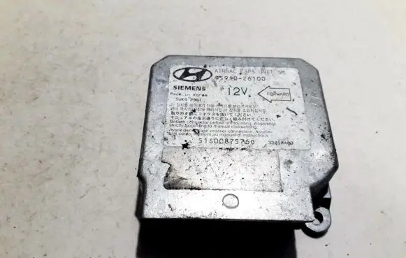 Hyundai Santa Fe Airbag control unit/module 9591026100 5wk42951