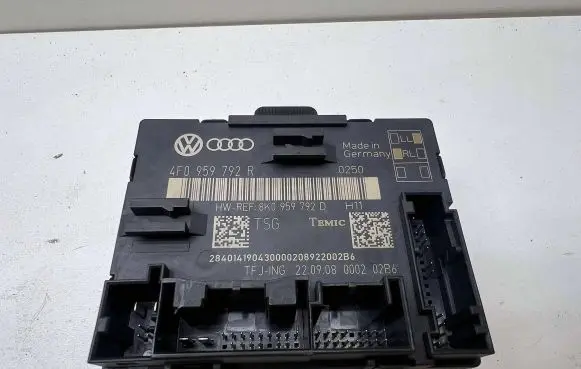 Audi A6 S6 C6 4F Door control unit/module 4F0959792R 8K0959792D