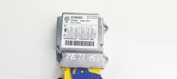 Skoda Yeti (5L) Airbag control unit/module 5C0959655C9 5C0959655C
