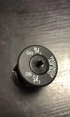 BMW 1 E81 E87 Passenger airbag on/off switch 6974643