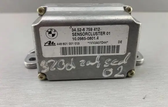 BMW 3 E46 ESP acceleration yaw rate sensor 6759412 34526759412 34520146679