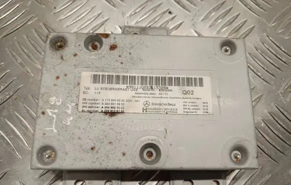 Mercedes-Benz CLS C218 X218 GPS navigation control unit/module A1729009302 A2049026102 A2049015902