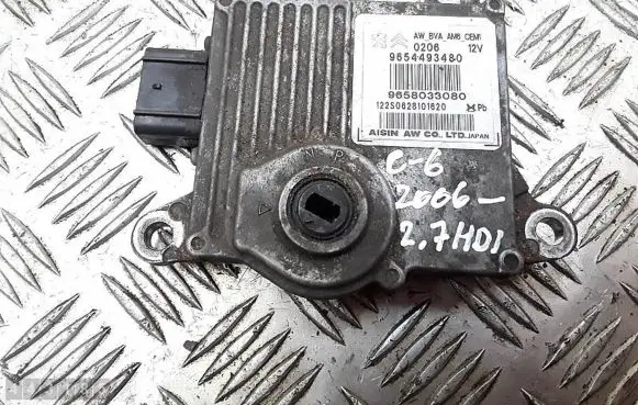 Citroen C6 Gearbox control unit/module 9654493480 9658033080