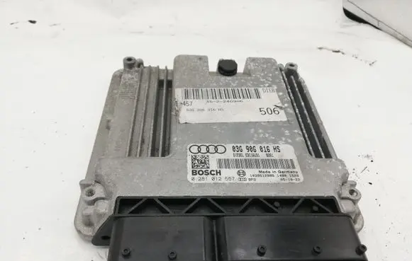 Audi A6 S6 C6 4F Engine control unit/module 03G906016 0281012557