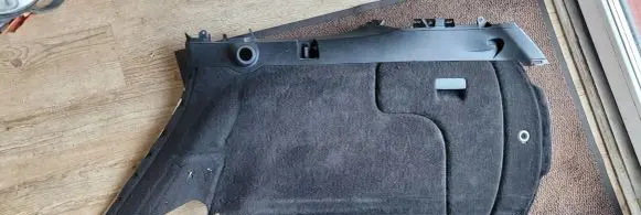 Porsche Cayenne (9PA) Trunk/boot side trim panel 7L5867038