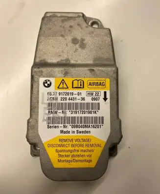 BMW 5 E60 E61 Airbag control unit/module 9172019 220443136 31917201901K