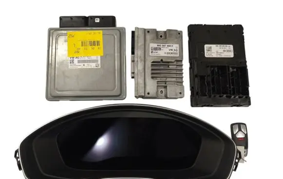 Audi A5 Engine ECU kit and lock set 8W5920790M 06L907425E 80C907468E