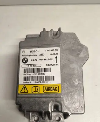 BMW X6 E71 Airbag control unit/module 0285010256 31921481302E 11B0375H07510
