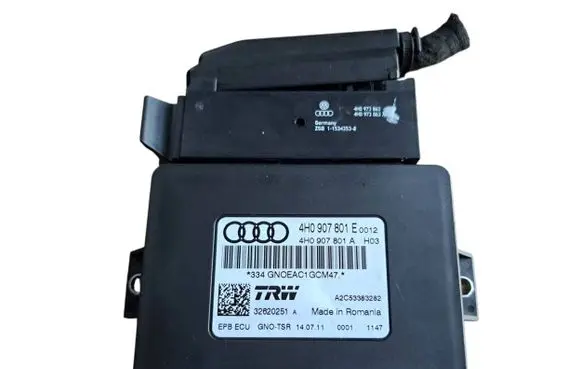 Audi A6 S6 C7 4G Hand brake control module 4H0907801E 4H0907801A
