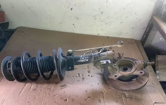 Renault Master III Front shock absorber with coil spring