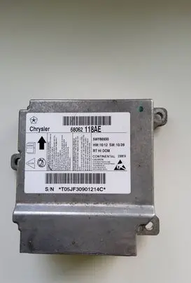 Chrysler Town & Country V Airbag control unit/module 68062118AE 5WY86930 T0EJF30991214C