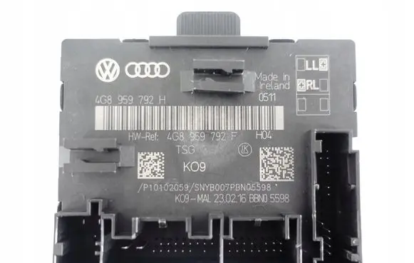 Audi A7 S7 4G Door control unit/module 4G8959792F