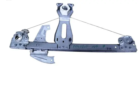Peugeot 107 Front door window regulator with motor 118670