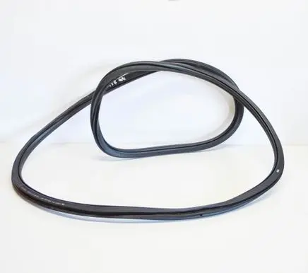 Rubber seal rear door