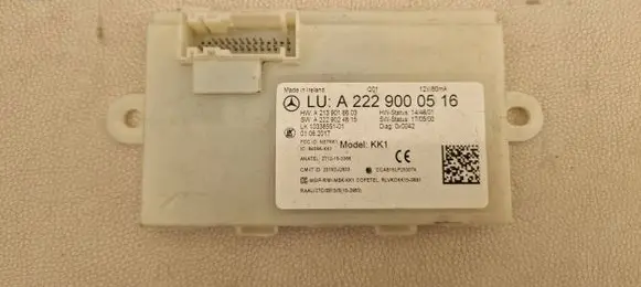 Mercedes-Benz A W177 Keyless (KESSY) go control unit/module A2139018603