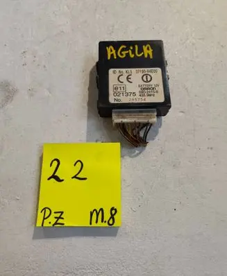 Opel Agila A Door central lock control unit/module 3719084E00