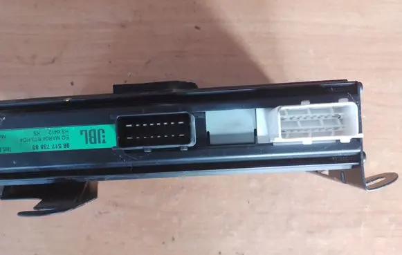 Peugeot 607 Sound amplifier 9651773880