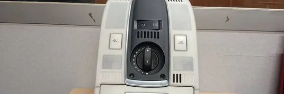 Front seat light