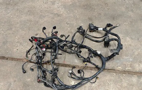 Engine installation wiring loom